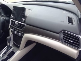 2018 HONDA ACCORD, WHITE, 1.5L TURBO, AT,  A26270